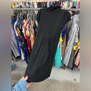 1955 Vintage Elegant Black Dress